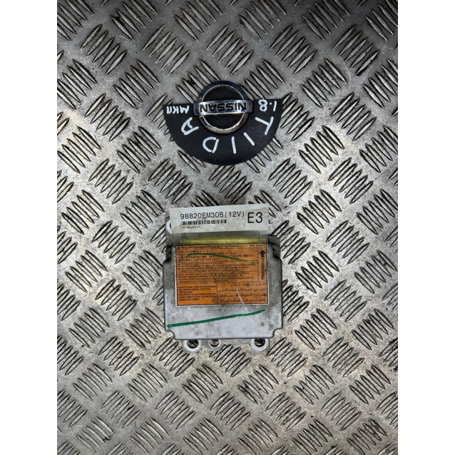 Блок управления AIRBAG Nissan Tiida C11 (2007-2013) 98820EM10A 98820EM30B