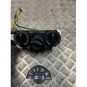 Блок управления климат печки Nissan Tiida C11 (2007-2013) МКП 27510EM00C