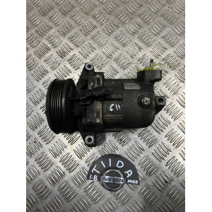 Компрессор кондиционера Nissan Tiida C11 (2007-2013) 92600CJ61B