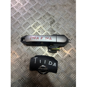 Ручка двери наруж прав задн Nissan Tiida  (C11) 2007-2013 82610ED000