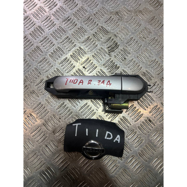 Ручка двери наруж прав задн Nissan Tiida  (C11) 2007-2013 82610ED000