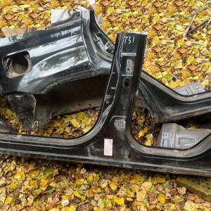 Порог с стойками A B C Nissan X-Trail T31 (2007-2012) G6032JG0MA G6033JG0MA *левая сторона