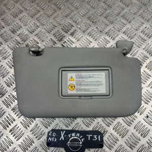 Козырек солнцезащитный Nissan X-Trail T31 (2007-2012) 96400JG42A 96401JH00A *за 1шт