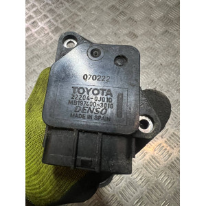 Расходомер (датчик потока) воздуха Toyota Yaris (2005-2010) 1,3 МКПП 222040J010
